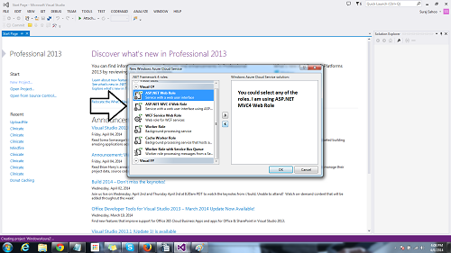 Windows Azure Cloud Service